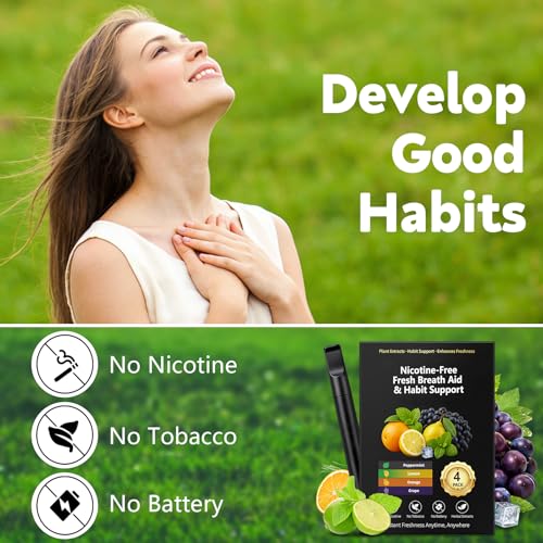 paquete de 4 inhaladores herbales