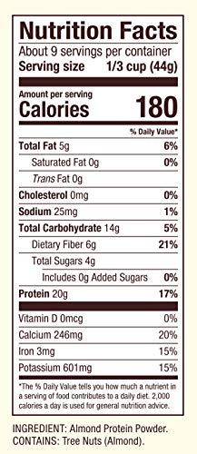 paquete de 4 proteínas de almendra