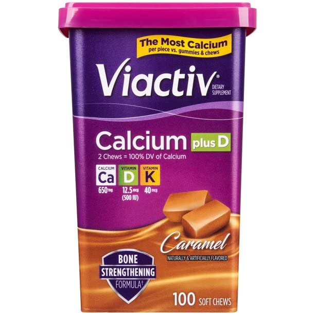 Paquete de 5 gomas Viactiv para bienestar diario