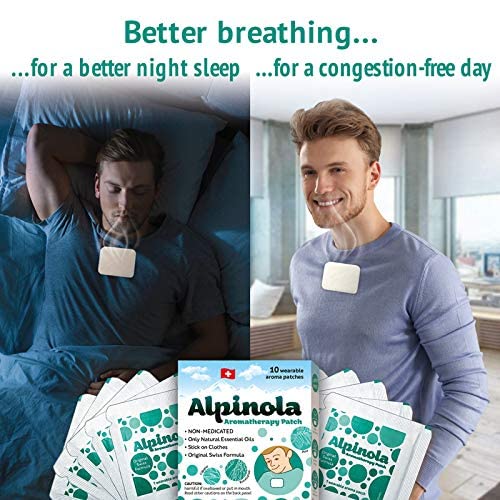 paquete de 5 parches aromáticos