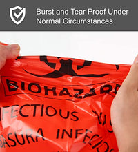 paquete de 50 bolsas biohazard
