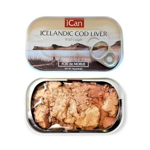 Paquete de 6 hígados de bacalao