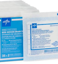 paquete de 70 esponjas Medline