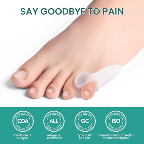 paquete de 8 protectores de bunion efectivos