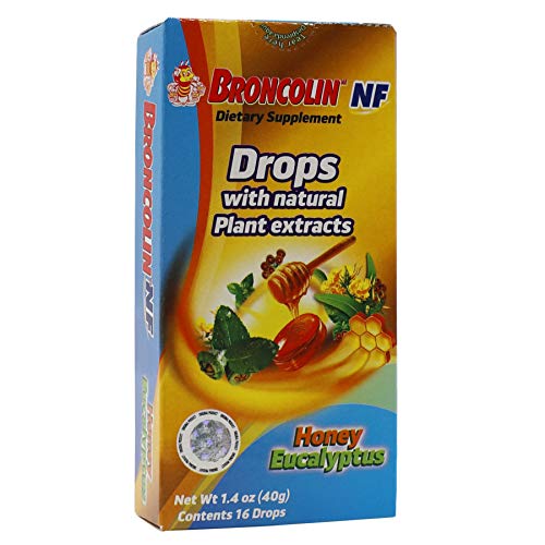 paquete de caramelos Broncolin para toda la familia