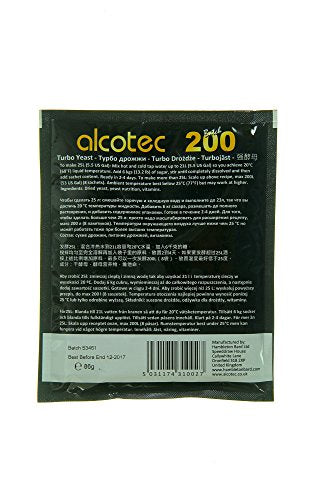 paquete de levadura alcotec para cervezas artesanales