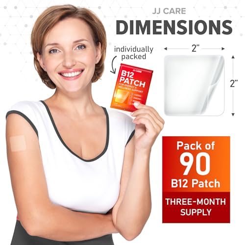 paquete de parches B12 para 3 meses