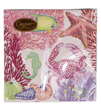 paquete de servilletas Caspari Under the Sea