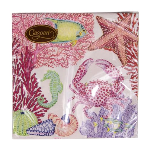 paquete de servilletas Caspari Under the Sea