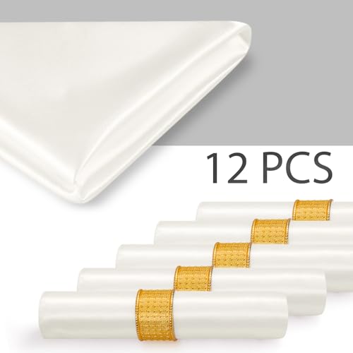 paquete de servilletas decorativas marfil