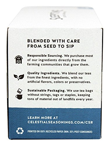 paquete de té relajante
