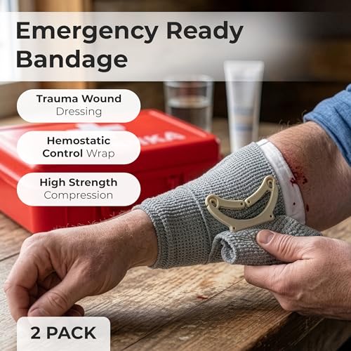 paquete de vendajes para heridas