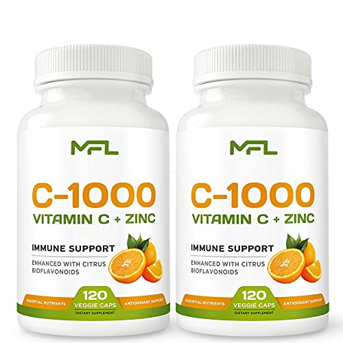 Paquete de vitamina C y zinc