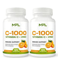 Paquete de vitamina C y zinc