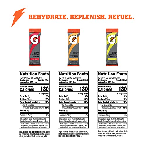 paquete variado de sabores Gatorade
