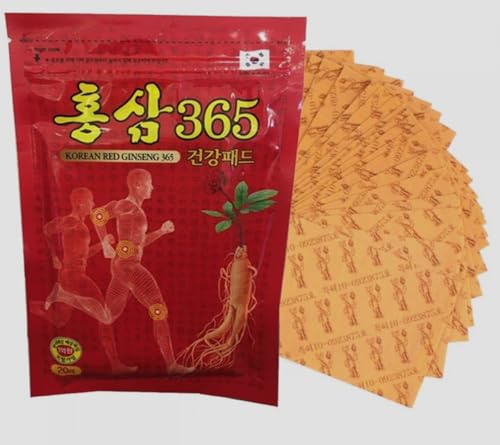 parche calorífico ginseng rojo coreano