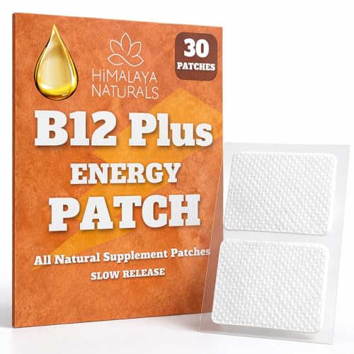 parche de energía B12 sin cafeína