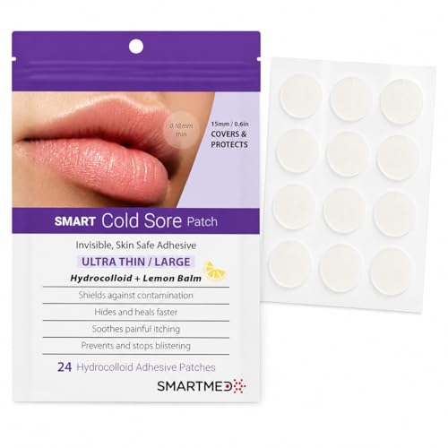 parche herpes labial alivio picazón