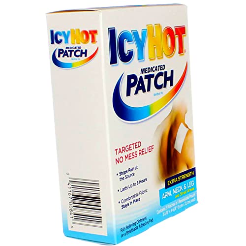 parche Icy Hot extra fuerte para músculos