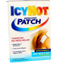 parche medicado Icy Hot para aliviar dolores