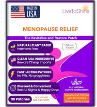 parche menopausia alivio natural