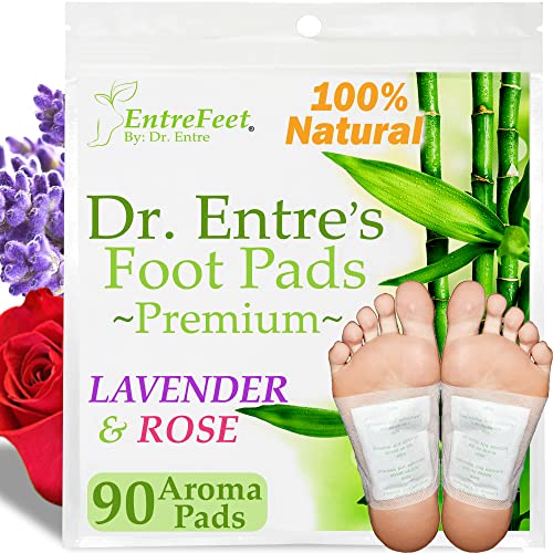 parche para pies de lavanda