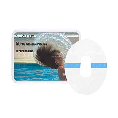 Parche transparente Dexcom G6 resistente
