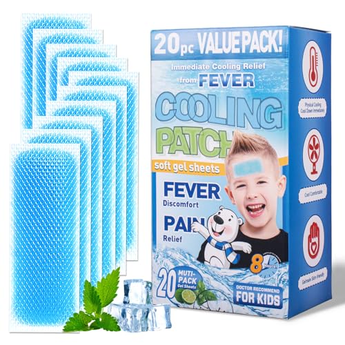parches de gel refrescante para cuello
