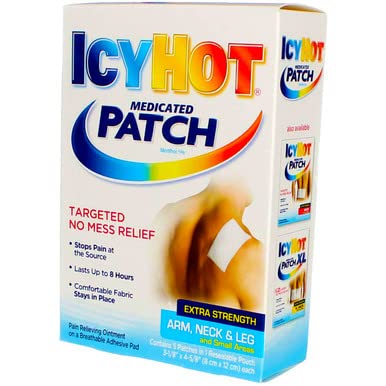 parches Icy Hot para recuperación muscular