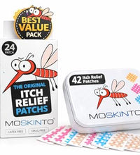parches Moskinto para picaduras de mosquito
