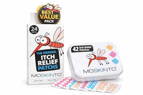 parches Moskinto para picaduras de mosquito