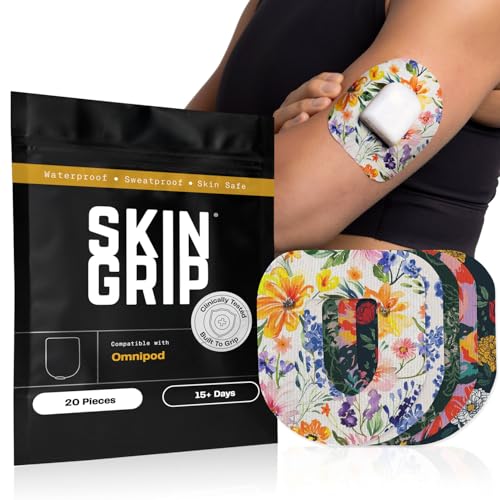 Parches Skin Grip impermeables para Omnipod