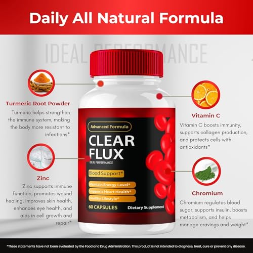 pastillas Clear Flux para mejorar tu vitalidad
