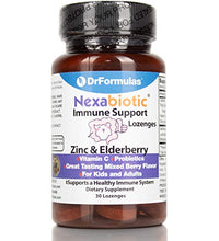 Pastillas de elderberry con zinc