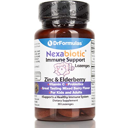 Pastillas de elderberry con zinc