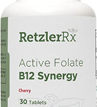 Pastillas de folato activo B12
