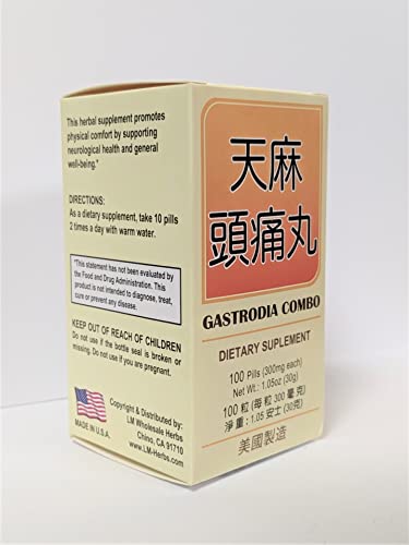 pastillas de Gastrodia 300mg