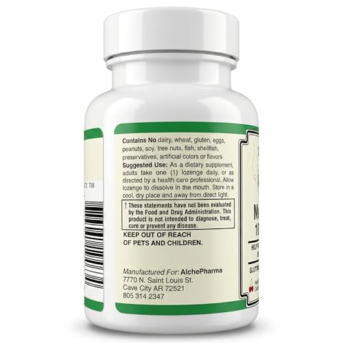 Pastillas de Methylfolato para salud cerebral