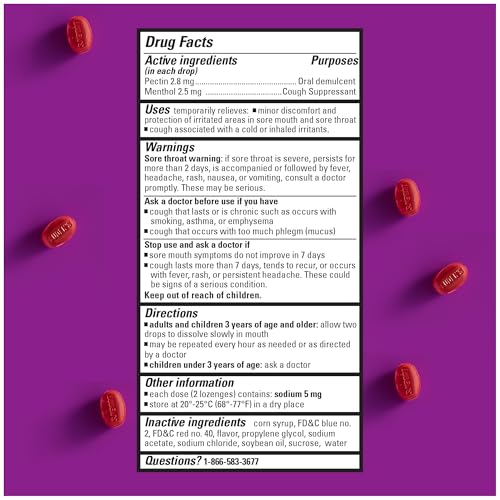pastillas mentoladas para garganta irritada