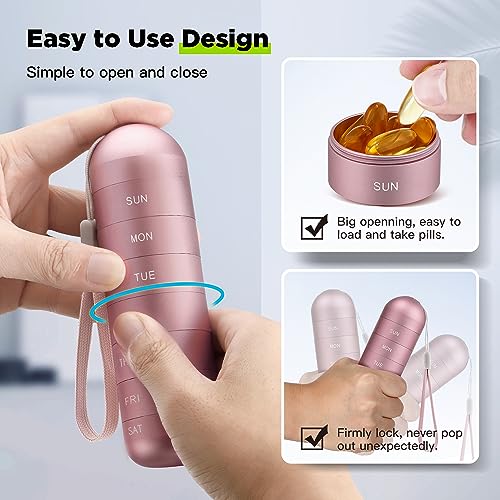 pastillero apilable de aluminio Zannaki
