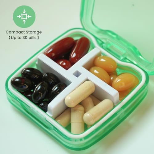 pastillero compacto para llevar