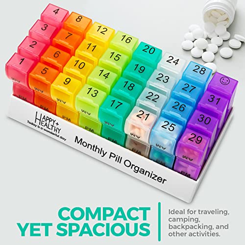 pastillero compacto para viajes y hogar