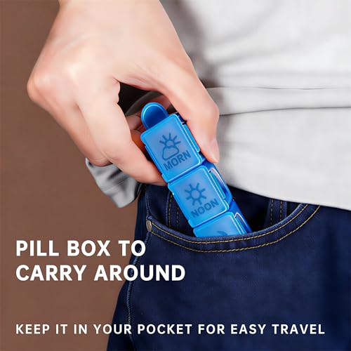 pastillero compacto para viajes