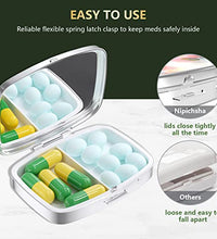 Pastillero ideal para viajes y bolsa