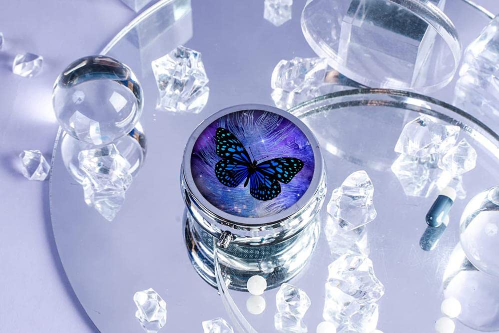 Pastillero mariposa para un estilo único