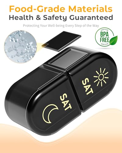 pastillero práctico para suplementos