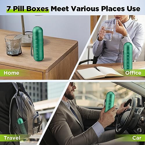 pastillero práctico para viajes Zannaki