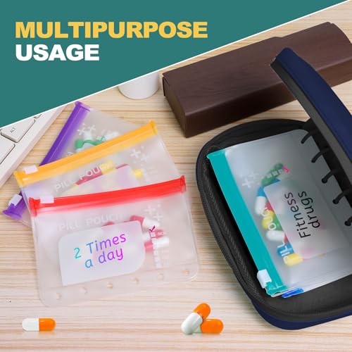 pastillero reutilizable de 7 bolsas
