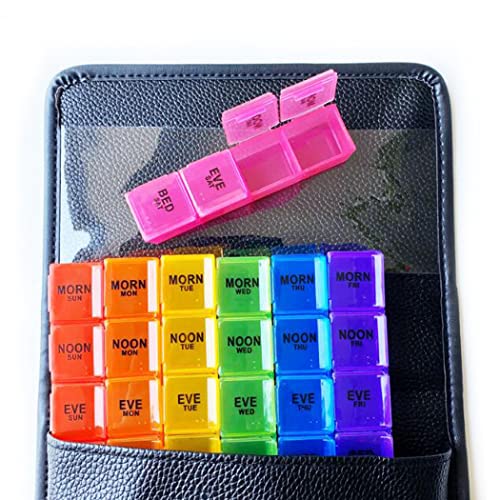 Pastilleros de 7 colores arcoíris