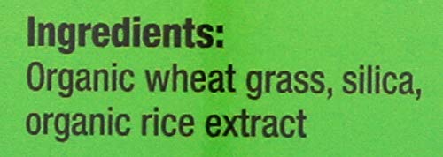 pasto de trigo orgánico para detoxificación